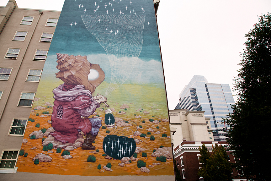Mural in Portland, Oregon